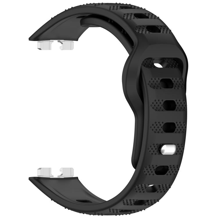 For Huawei Band 10 / 9 / 8 Dot Reverse Buckle Silicone Watch Band