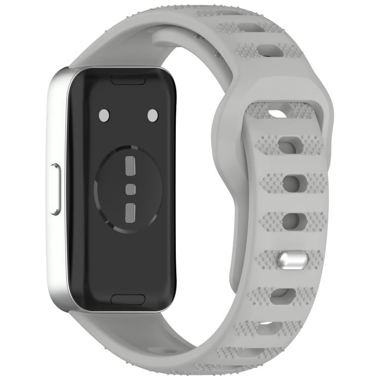 For Huawei Band 10 / 9 / 8 Dot Reverse Buckle Silicone Watch Band