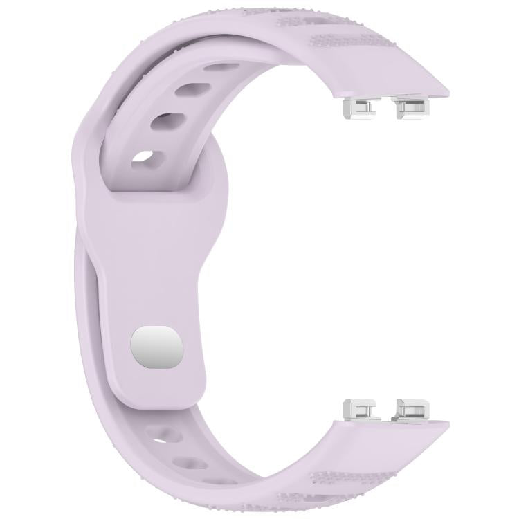 For Huawei Band 10 / 9 / 8 Dot Reverse Buckle Silicone Watch Band