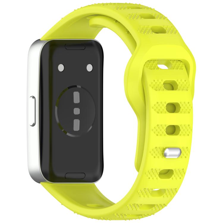 For Huawei Band 10 / 9 / 8 Dot Reverse Buckle Silicone Watch Band