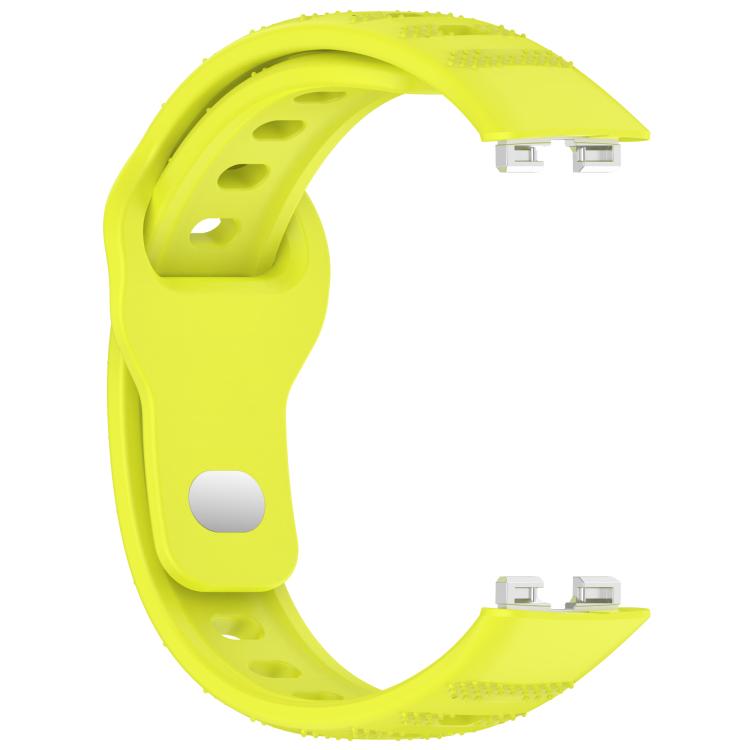 For Huawei Band 10 / 9 / 8 Dot Reverse Buckle Silicone Watch Band