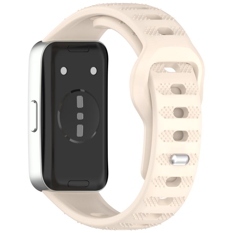 For Huawei Band 10 / 9 / 8 Dot Reverse Buckle Silicone Watch Band