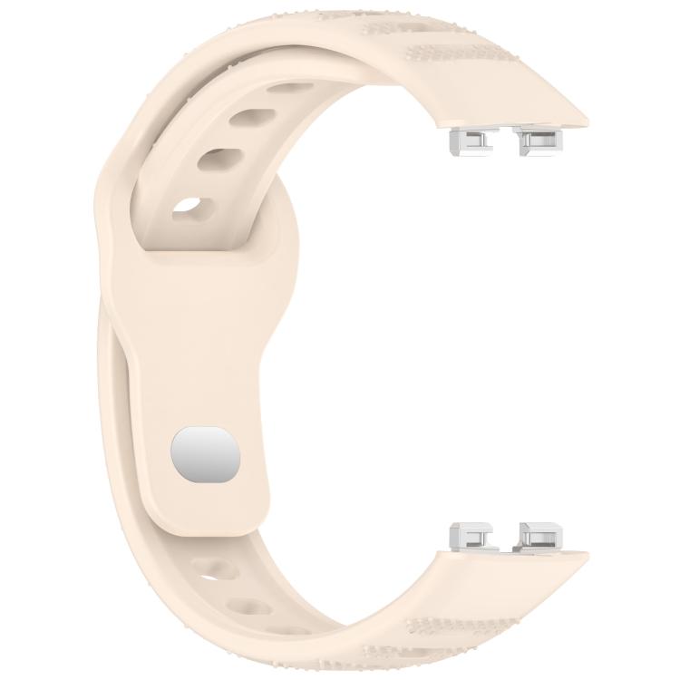 For Huawei Band 10 / 9 / 8 Dot Reverse Buckle Silicone Watch Band