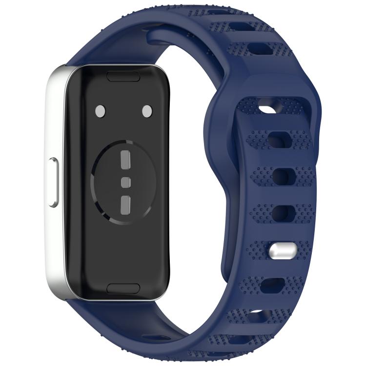 For Huawei Band 10 / 9 / 8 Dot Reverse Buckle Silicone Watch Band
