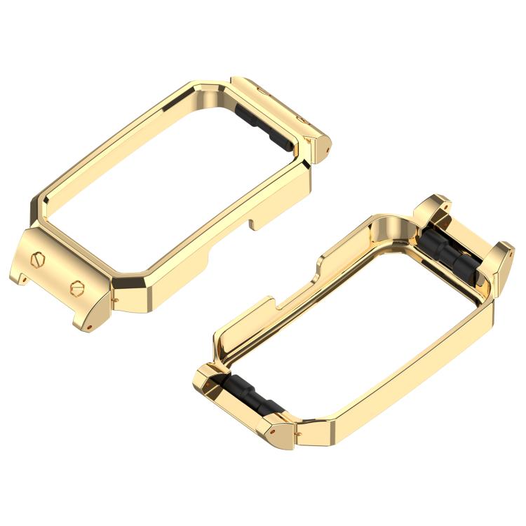 For Huawei Band 10 / 9 / 8 12mm Metal Frame Watch Protective Case