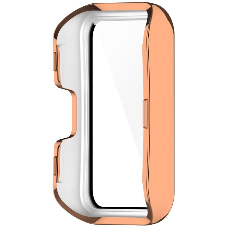 For Huawei Band 10 / 9 / 8 Single Row Diamond Tempered Film Integrated PC Watch Case