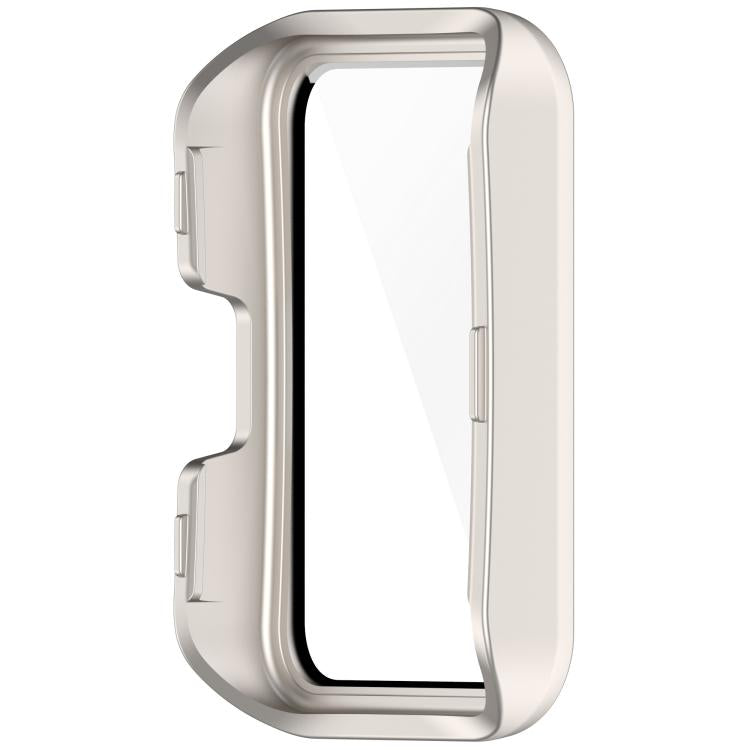For Huawei Band 10 / 9 / 8 Single Row Diamond Tempered Film Integrated PC Watch Case