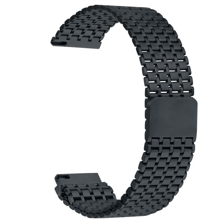 22mm Nine-beads Magnetic Buckle Stainless Steel Watch Band