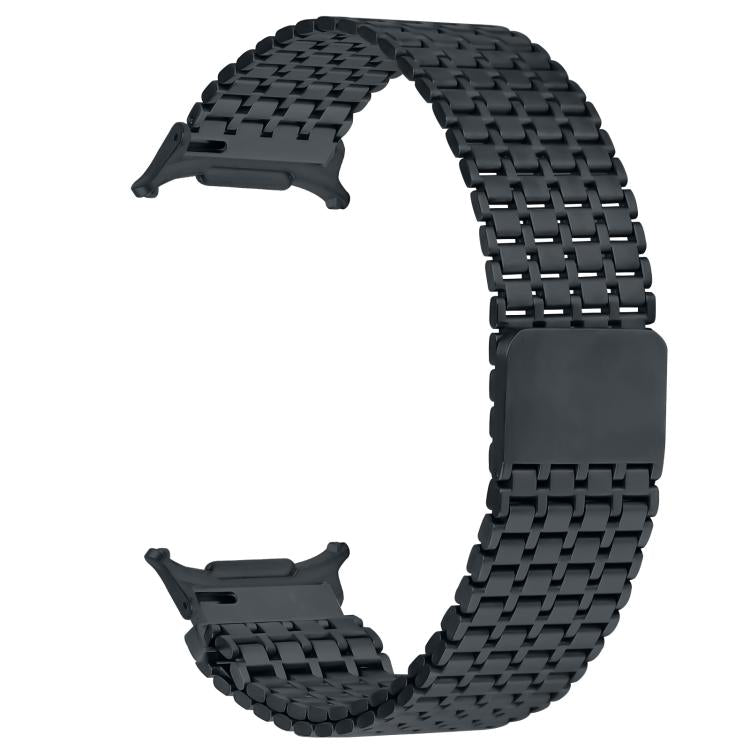 For Samsung Galaxy Watch Ultra 47mm / Ultra 2025 Nine-beads Magnetic Buckle Stainless Steel Watch Band