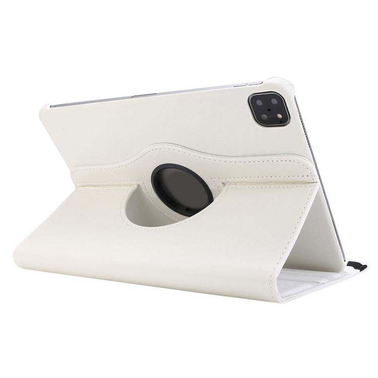 For iPad Air 13 2026 / 2025 / 2024 ENKAY 360 Degree Rotation Litchi Leather Smart Tablet Case