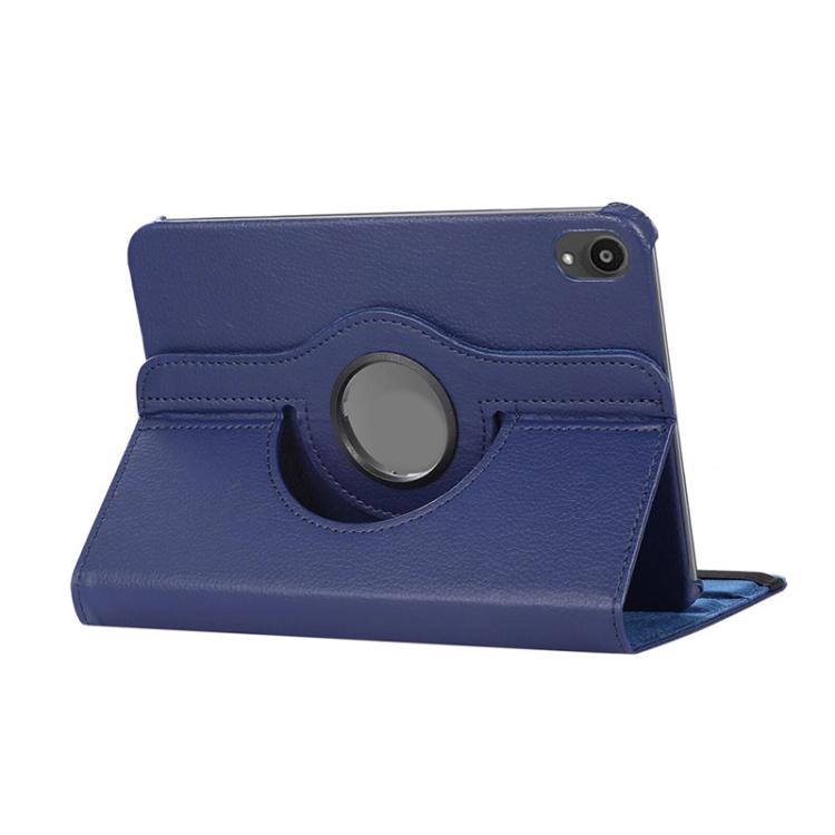 For iPad mini 2024 / mini 6 ENKAY 360 Degree Rotation Litchi Leather Smart Tablet Case