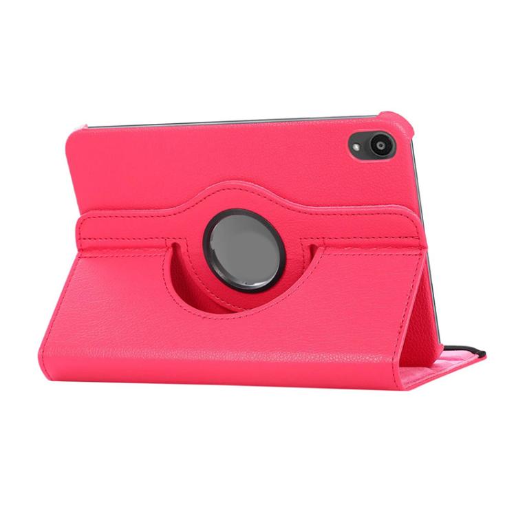 For iPad mini 2024 / mini 6 ENKAY 360 Degree Rotation Litchi Leather Smart Tablet Case