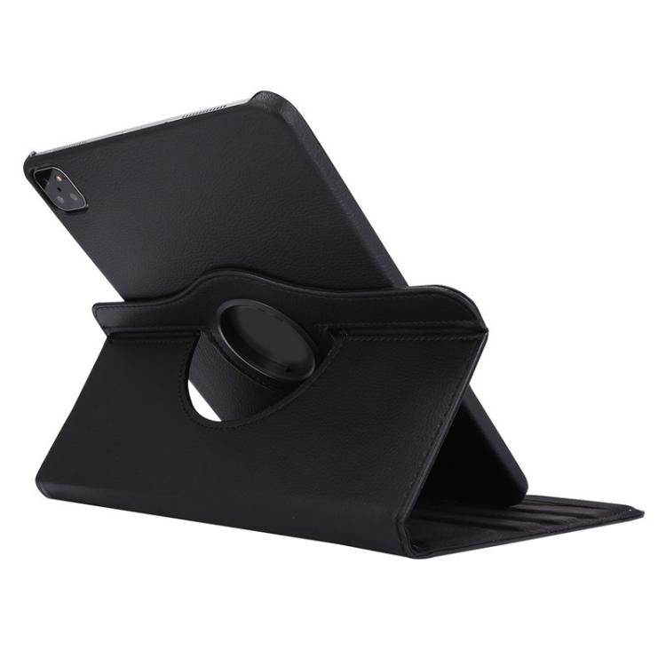 For iPad Pro 13 2025 / 2024 ENKAY 360 Degree Rotation Litchi Leather Smart Tablet Case