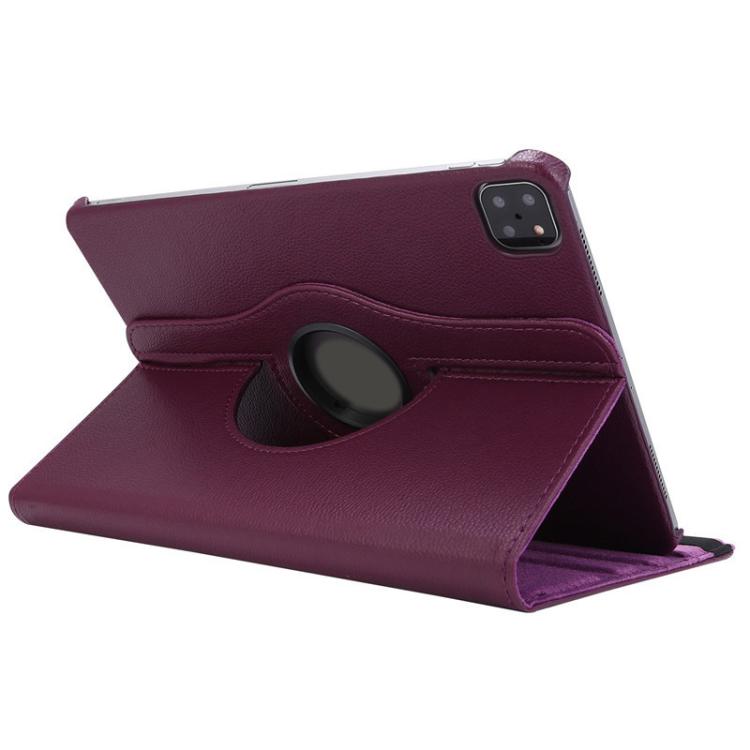 For iPad Pro 13 2025 / 2024 ENKAY 360 Degree Rotation Litchi Leather Smart Tablet Case