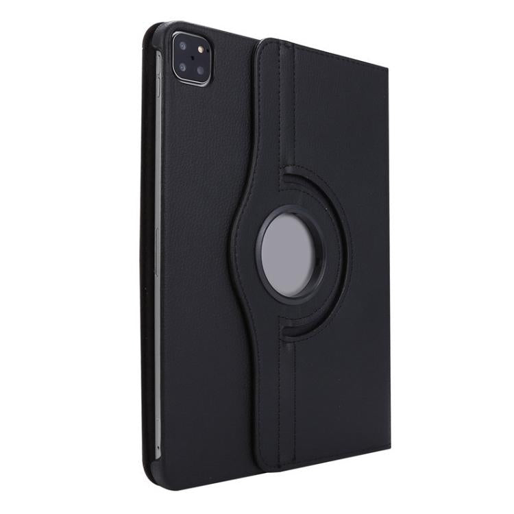 For iPad Pro 13 2025 / 2024 ENKAY 360 Degree Rotation Litchi Leather Smart Tablet Case
