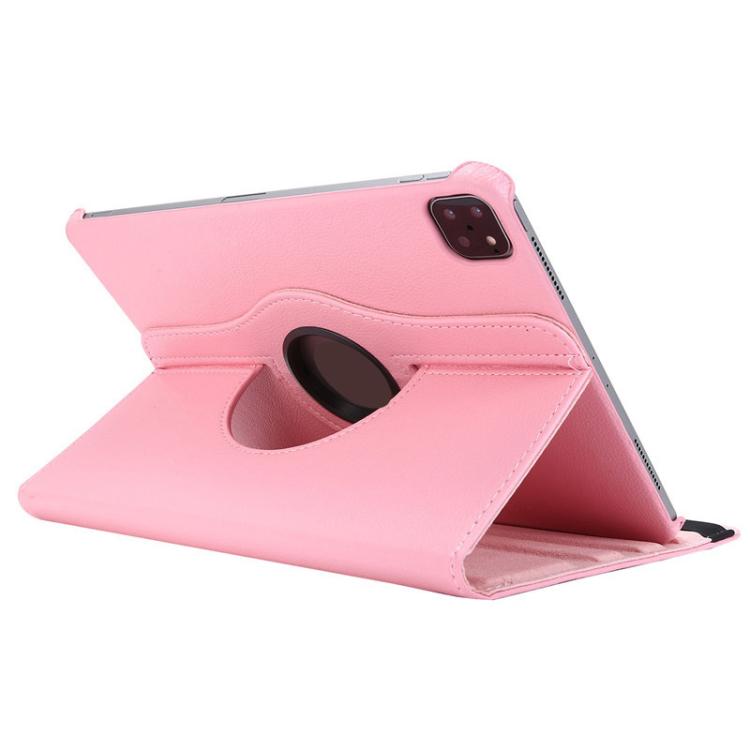 For iPad Pro 13 2025 / 2024 ENKAY 360 Degree Rotation Litchi Leather Smart Tablet Case