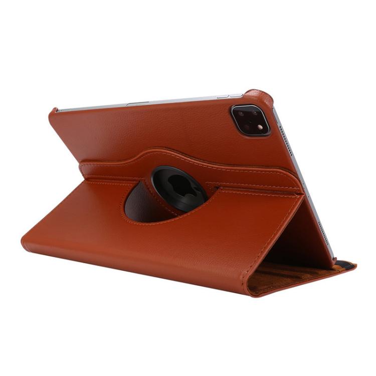 For iPad Pro 13 2025 / 2024 ENKAY 360 Degree Rotation Litchi Leather Smart Tablet Case