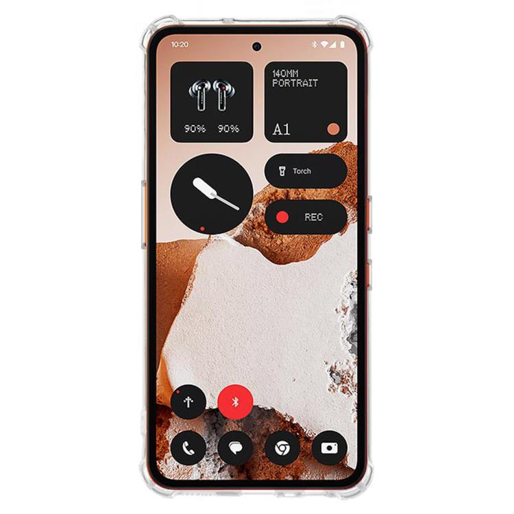 For Nothing CMF Phone 2 Pro Kalebol 1.5mm Four-Corner Airbags Shockproof Transparency TPU Phone Case