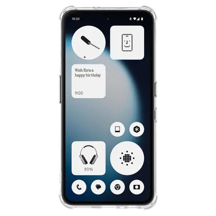 For Nothing Phone 3a Lite Kalebol 1.5mm Four-Corner Airbags Shockproof Transparency TPU Phone Case