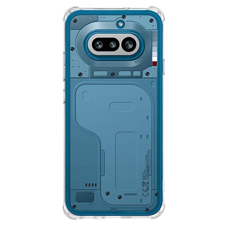 For Nothing Phone 4a Kalebol 1.5mm Four-Corner Airbags Shockproof Transparency TPU Phone Case