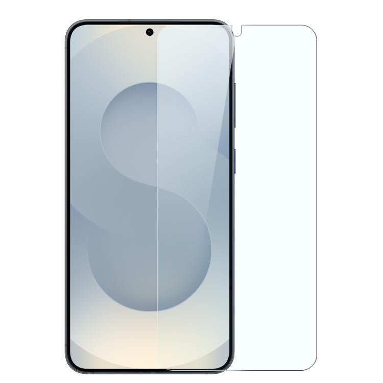 For Samsung Galaxy S25 Edge 5G NORTHJO 2 in 1 TPU Airbag Shockproof Phone Case with Screen Film - Clear
