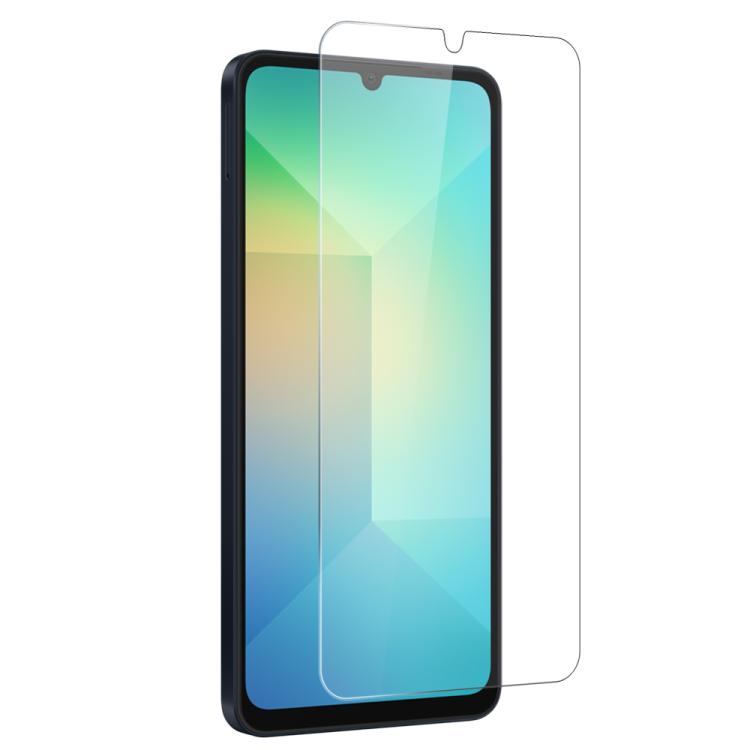 For Samsung Galaxy A06  4G / 5G NORTHJO 2 in 1 TPU Airbag Shockproof Phone Case with Screen Film - Clear