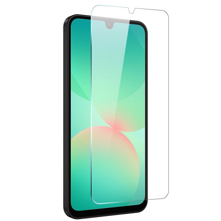 For Samsung Galaxy A26 5G NORTHJO 2 in 1 TPU Airbag Shockproof Phone Case with Screen Film - Clear