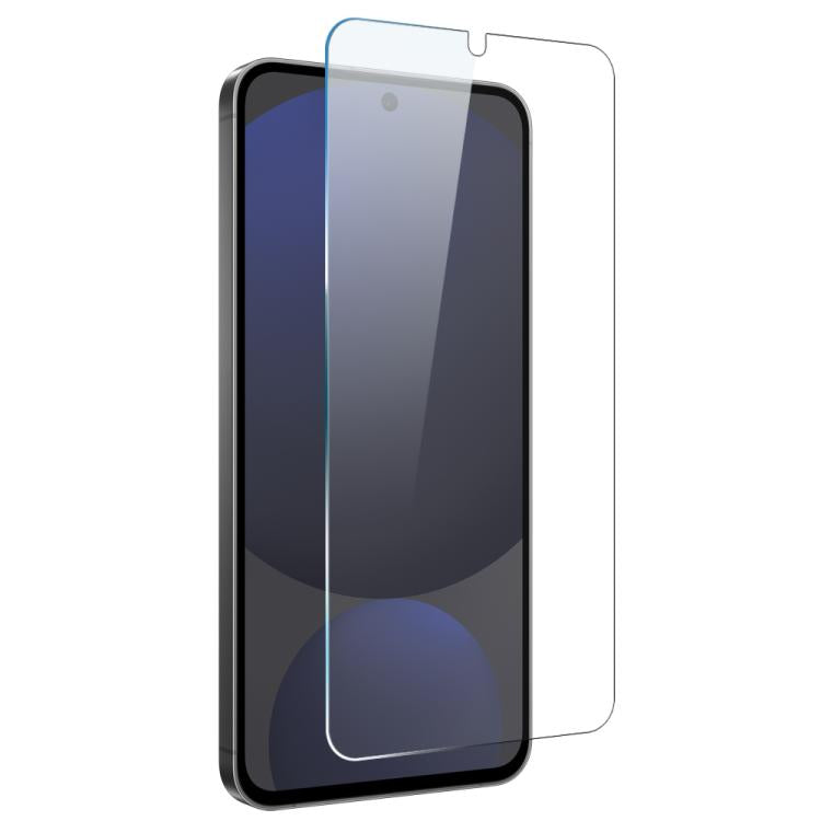 For Samsung Galaxy S24 FE 5G NORTHJO 2 in 1 TPU Airbag Shockproof Phone Case with Screen Film - Clear