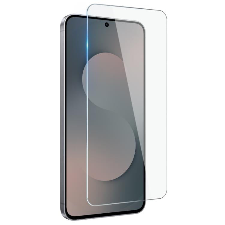 For Samsung Galaxy S25 FE 5G NORTHJO 2 in 1 TPU Airbag Shockproof Phone Case with Screen Film - Clear