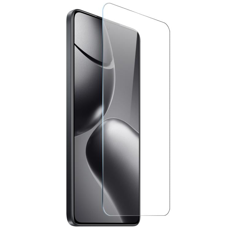 For Xiaomi 14T 5G NORTHJO 2 in 1 TPU Airbag Shockproof Phone Case with Screen Film - Clear