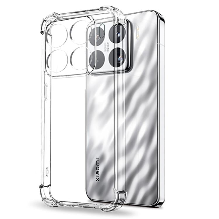 For Xiaomi 15 Pro 5G NORTHJO 2 in 1 TPU Airbag Shockproof Phone Case with Screen Film - Clear