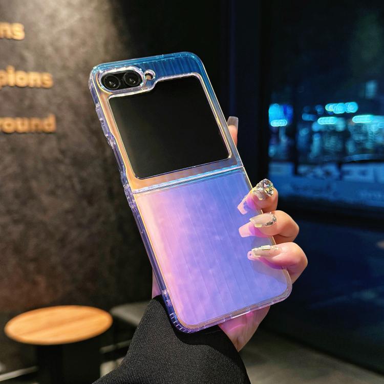 For Samsung Galaxy Z Flip6 / Flip7 FE Laser Texture Shockproof Phone Case