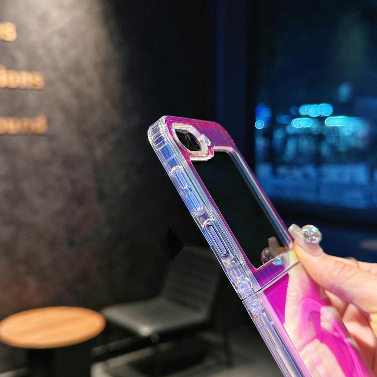 For Samsung Galaxy Z Flip5 Laser Texture Shockproof Phone Case