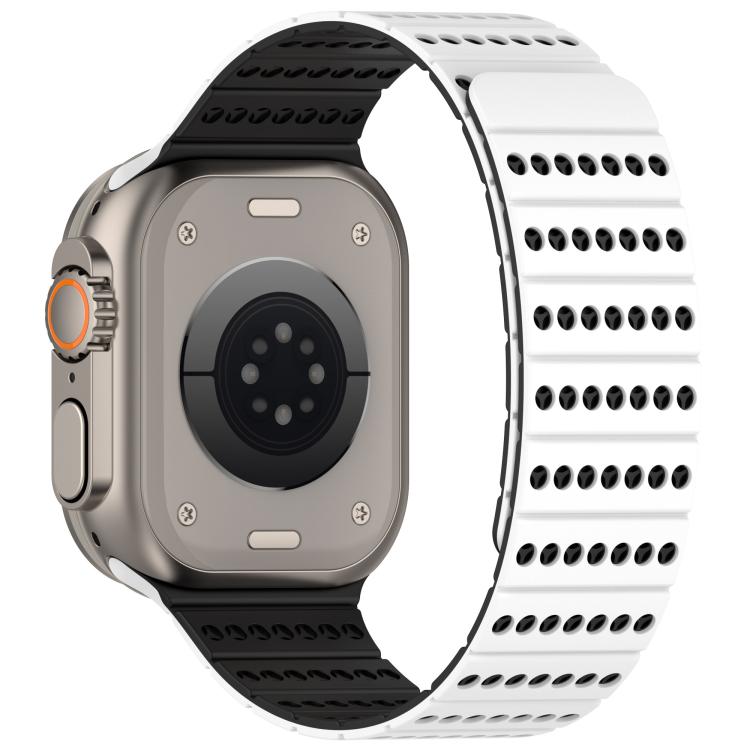 For Apple Watch 46mm / 49mm / 45mm / 44mm Honeycomb Magnetic Watch Band