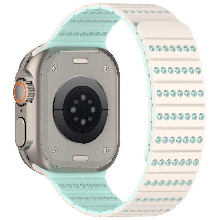 For Apple Watch 46mm / 49mm / 45mm / 44mm Honeycomb Magnetic Watch Band