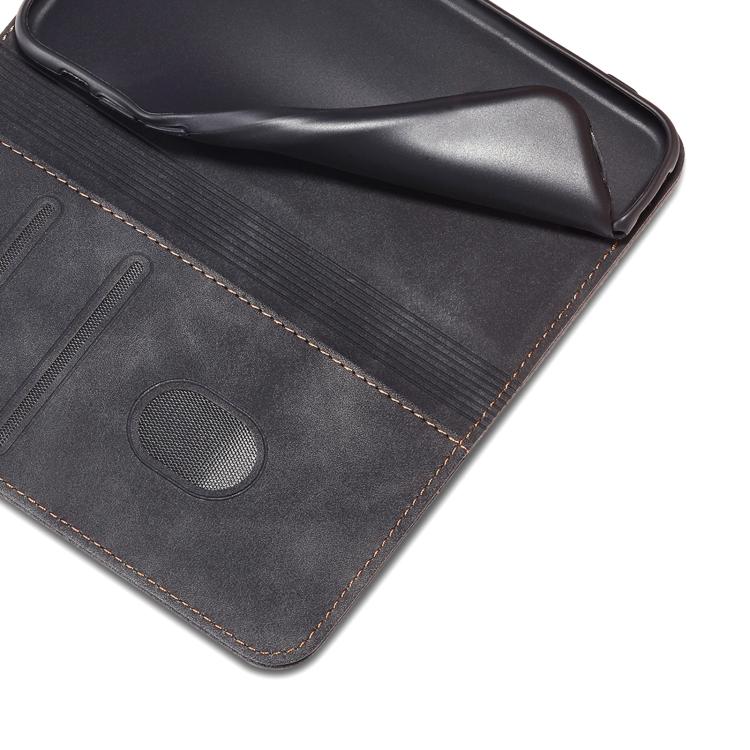 For Samsung Galaxy A22 5G Dreamy Magnetic Dual-fold Calfskin Leather Phone Case
