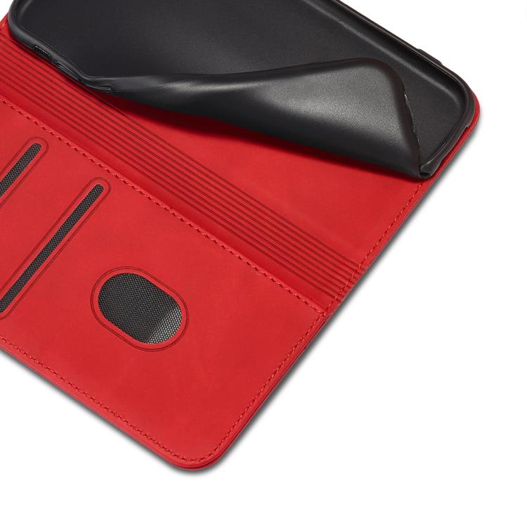 For Samsung Galaxy A22 5G Dreamy Magnetic Dual-fold Calfskin Leather Phone Case