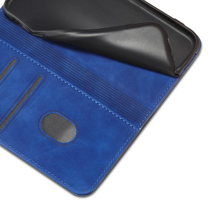 For Samsung Galaxy A22 5G Dreamy Magnetic Dual-fold Calfskin Leather Phone Case