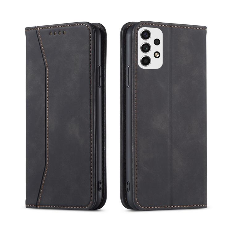 For Samsung Galaxy A53 Dreamy Magnetic Dual-fold Calfskin Leather Phone Case