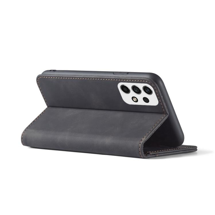 For Samsung Galaxy A53 Dreamy Magnetic Dual-fold Calfskin Leather Phone Case
