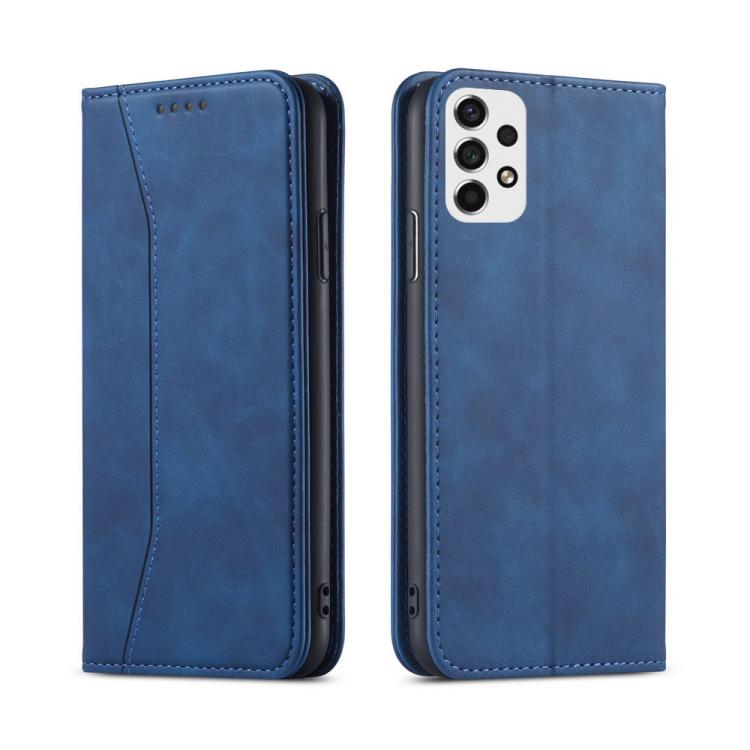 For Samsung Galaxy A53 Dreamy Magnetic Dual-fold Calfskin Leather Phone Case