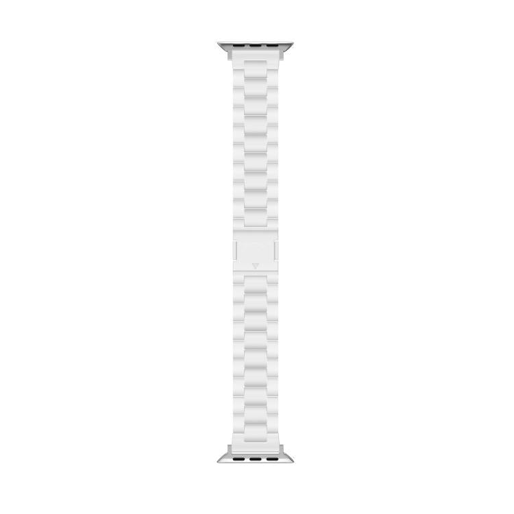 For Apple Watch 42mm / 41mm / 40mm / 38mm Candy Three-bead Magnetic Buckle PC Watch Band