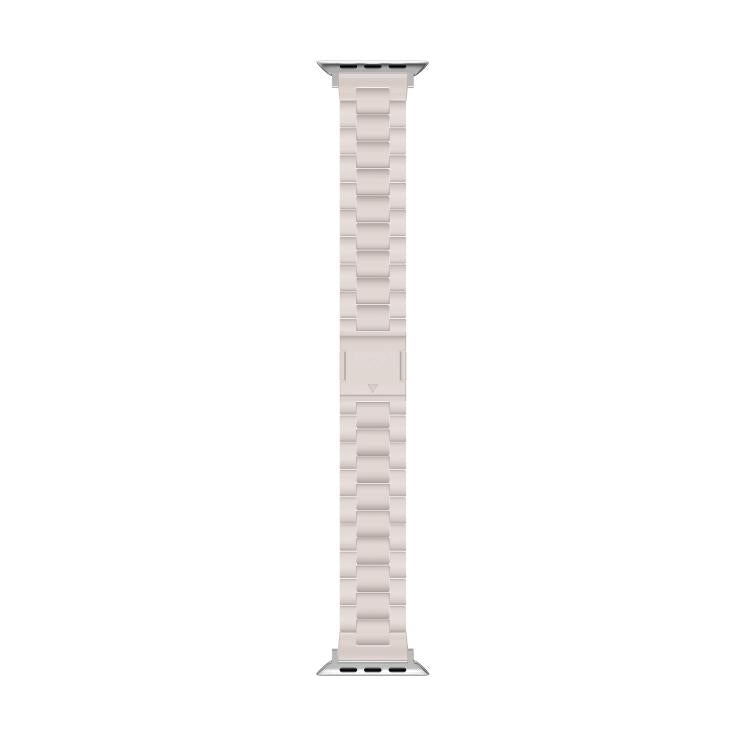 For Apple Watch 42mm / 41mm / 40mm / 38mm Candy Three-bead Magnetic Buckle PC Watch Band