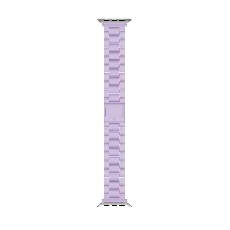 For Apple Watch 42mm / 41mm / 40mm / 38mm Candy Three-bead Magnetic Buckle PC Watch Band