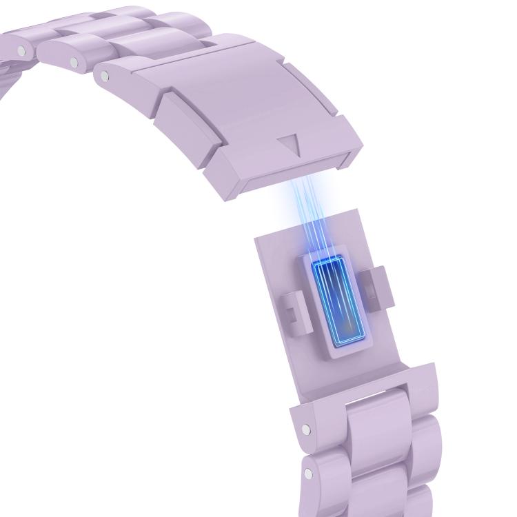 For Apple Watch 42mm / 41mm / 40mm / 38mm Candy Three-bead Magnetic Buckle PC Watch Band