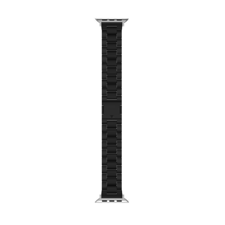For Apple Watch 42mm / 41mm / 40mm / 38mm Candy Three-bead Magnetic Buckle PC Watch Band