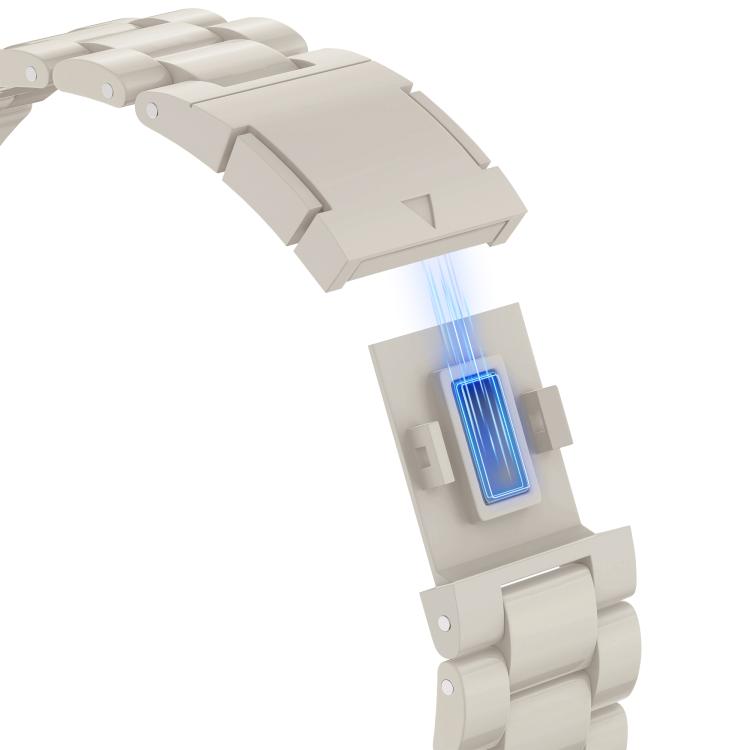For Apple Watch 46mm / 49mm / 45mm / 44mm Candy Three-bead Magnetic Buckle PC Watch Band