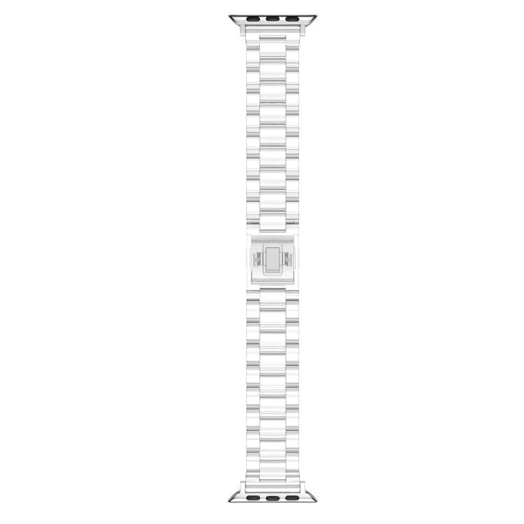 For Apple Watch 46mm / 49mm / 45mm / 44mm Candy Three-bead Magnetic Buckle PC Watch Band