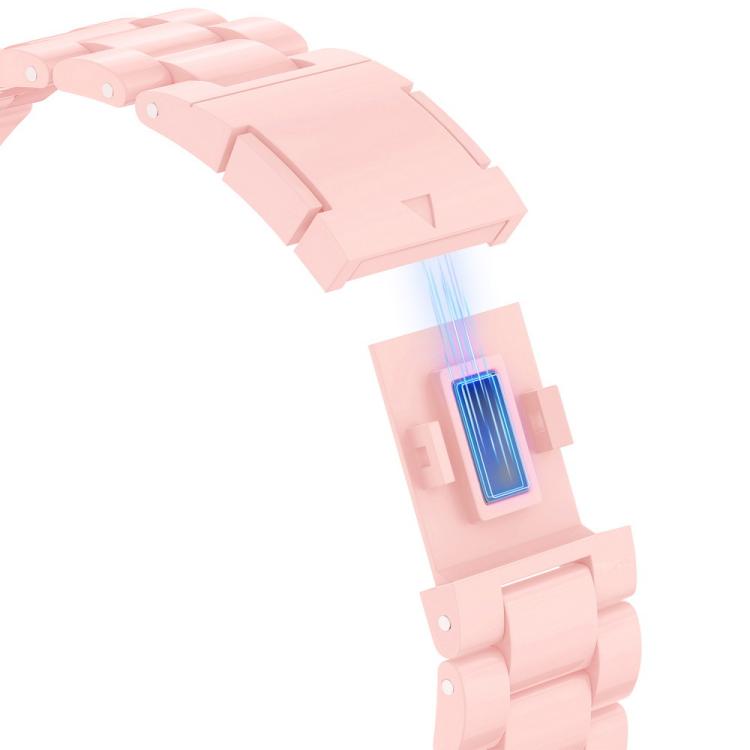 For Samsung Galaxy Watch 7 40mm / 44mm Candy Three Beads Magnetic Buckle Watch Band