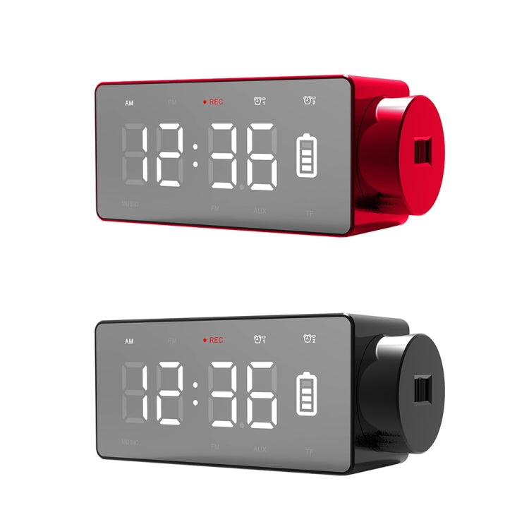 S91S Multi-Function Mirror Bluetooth Speaker With Wireless Charging And Alarm Clock Function